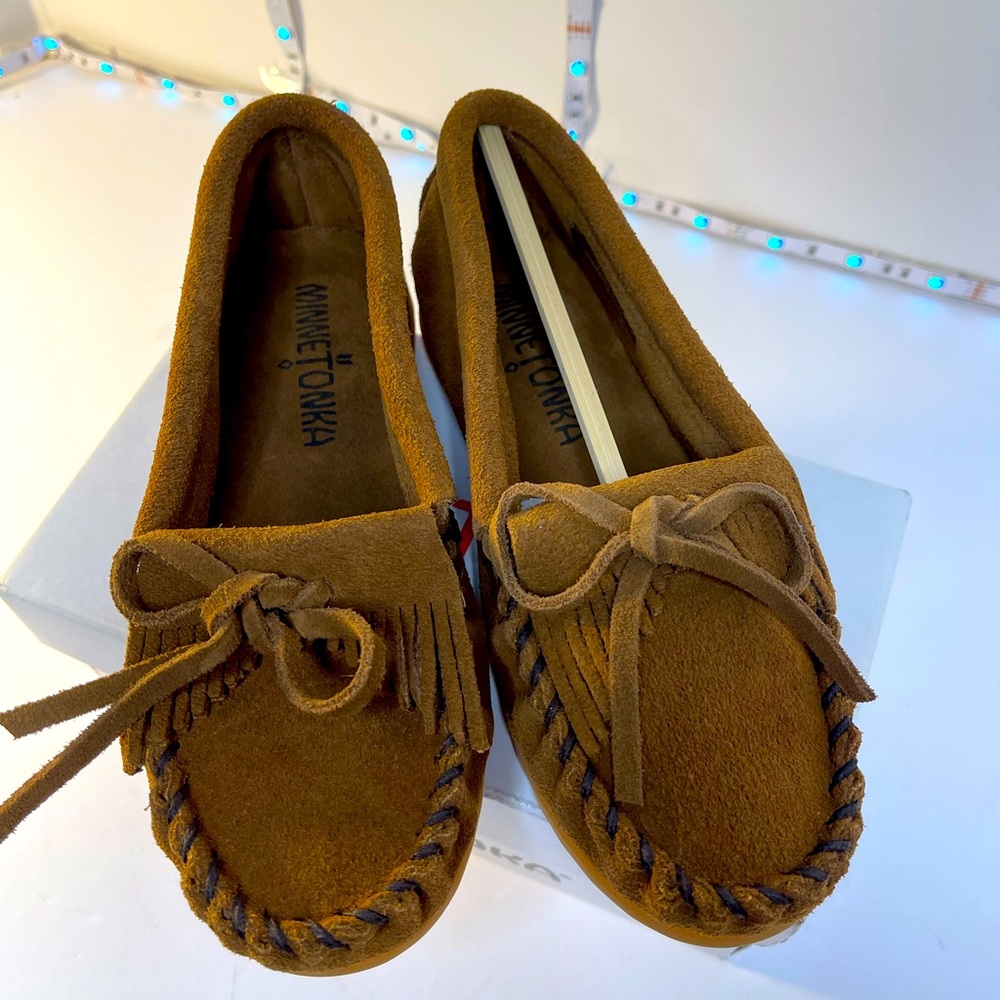 Youth Minnetonka Moccasin Shoes